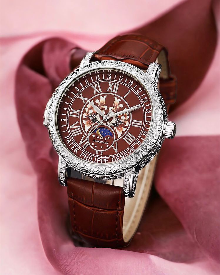 PETAK PHILIPPE SKY MOON  TOURBILLON WATCH