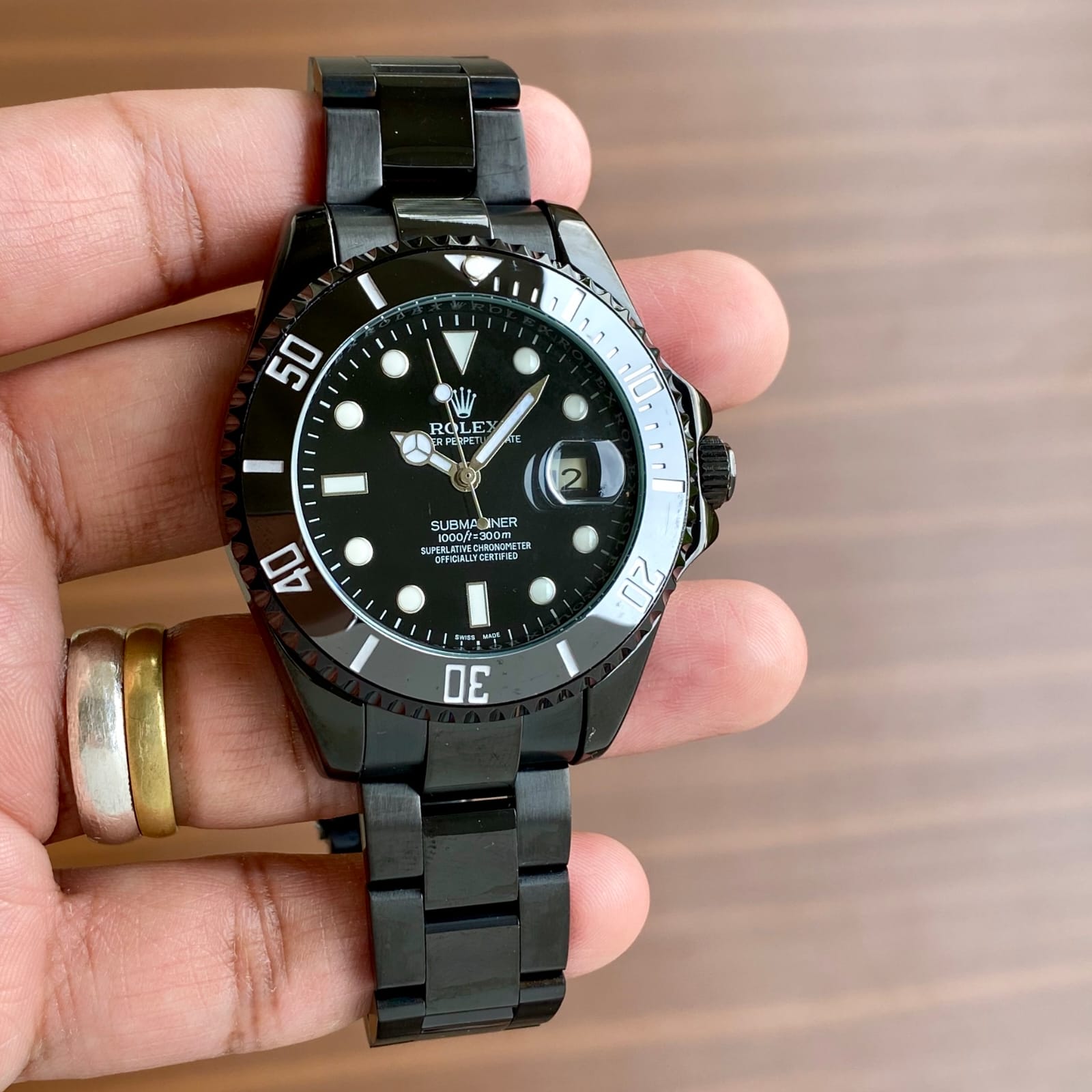 Rolex Submariner Full Black Watch | 12AA Quality Best Watch