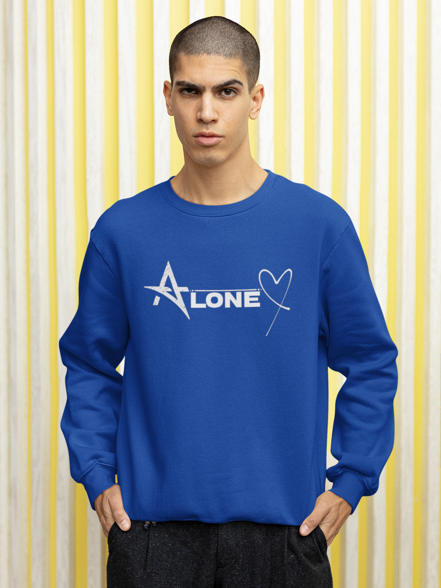 ALONE UNISEX SWEATSHIRTS