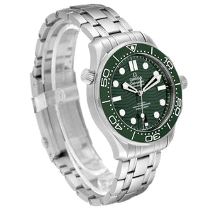 Omega Seamaster Diver Green Dial Steel Men Watch